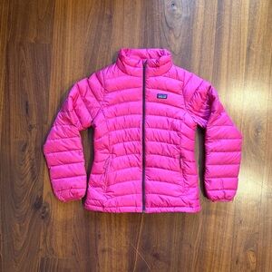 EUC Girl’s Patagonia Pink Puffer Jacket. Size: Girls Large
